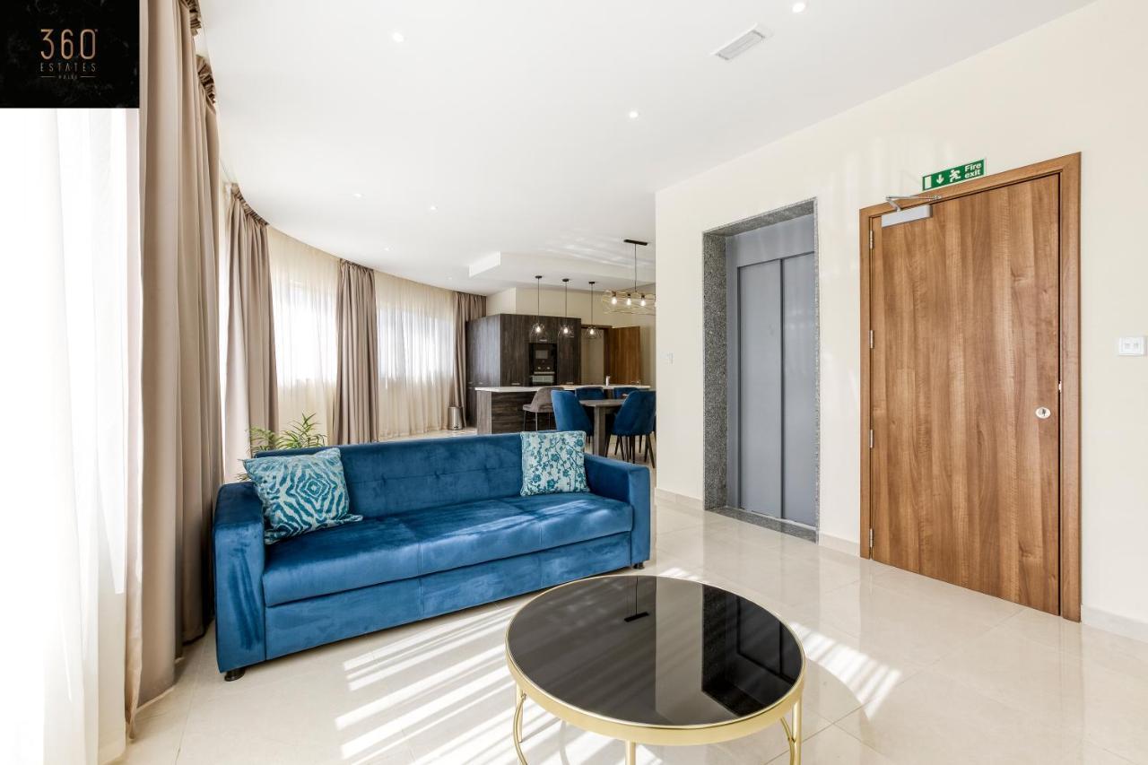 Luxury Beautiful Penthouse With Amazing Views & Ac By 360 Estates Apartment Marsaxlokk Exterior photo