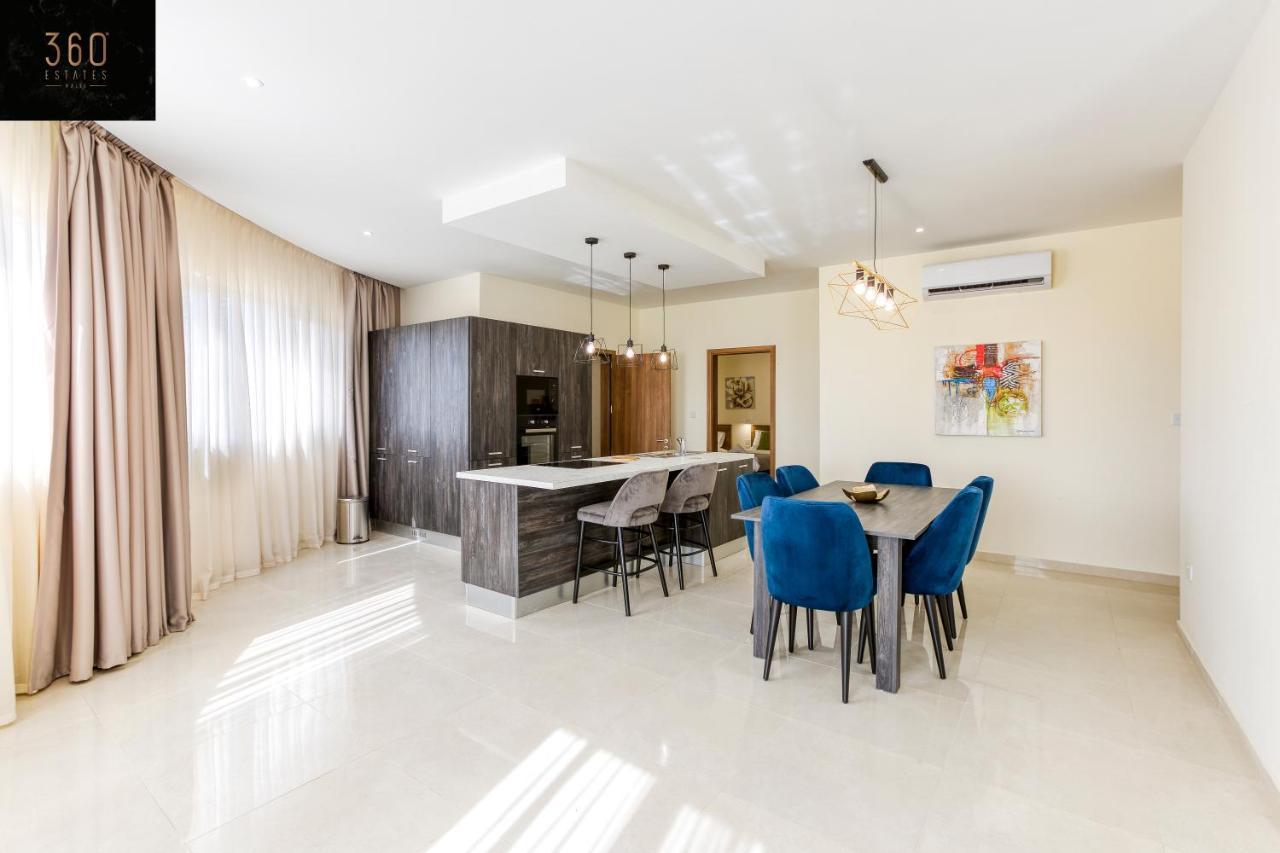 Luxury Beautiful Penthouse With Amazing Views & Ac By 360 Estates Apartment Marsaxlokk Exterior photo